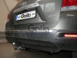 Фаркоп оцинкованный Galia T068C для Toyota Highlander 2010-2014(паспорт и сертификат в комплекте)(без электрики)
