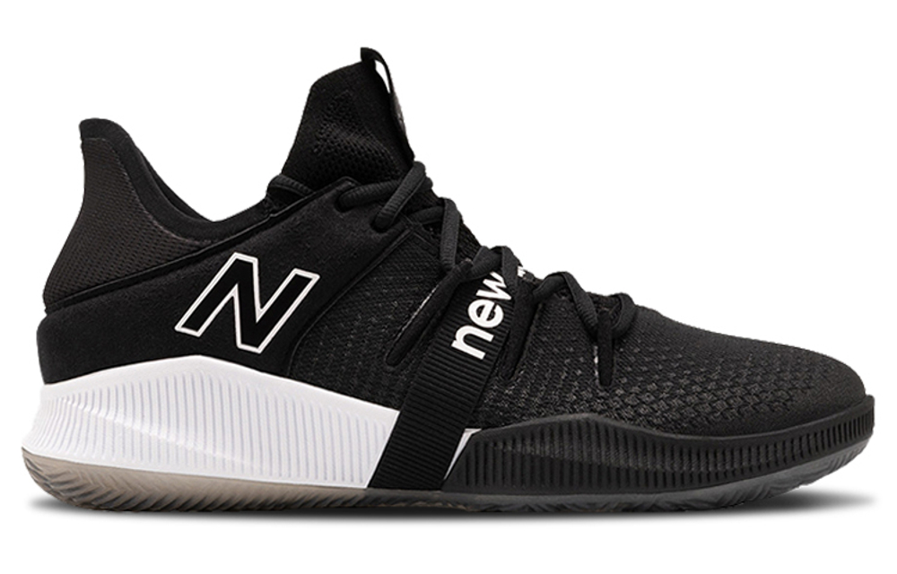 New Balance NB11S Kawaii Leonard shock absorption non-slip wear-resistant low-cut retro basketball shoes men's black and white