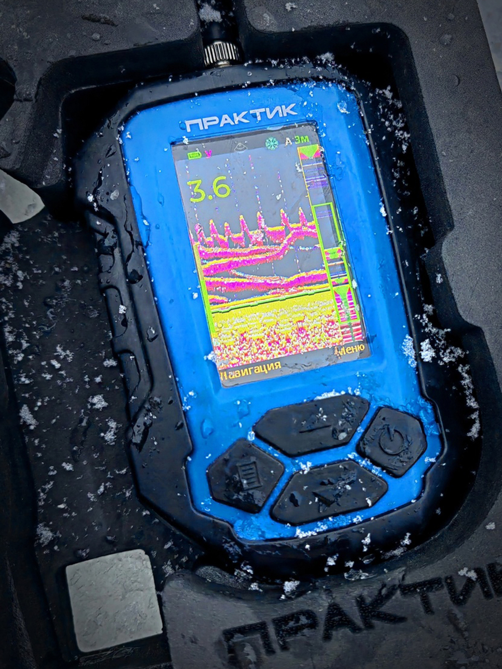 Эхолот "Практик 8 PRO Wi-Fi"(подключение к приложению "Мой Практик")