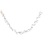 Украшение новогоднее «Сияющая хвоя» 1,80 м, Серебро