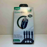 Автомобильное зарядное устройство Lifepro, PD30W+QC4.0 (55W), c кабелем в комплекте (за комплект)