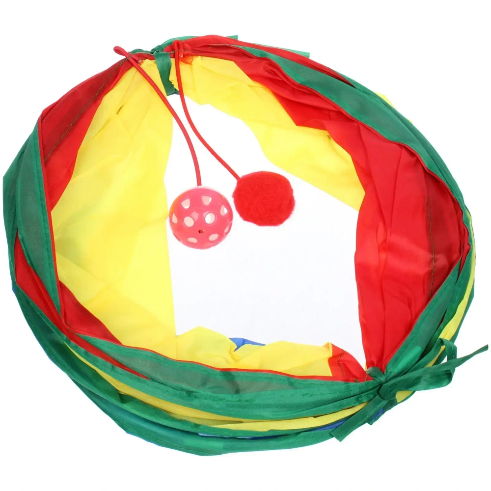 Игровой туннель для животных «МурМяу», цвет как на фото, 49*26см