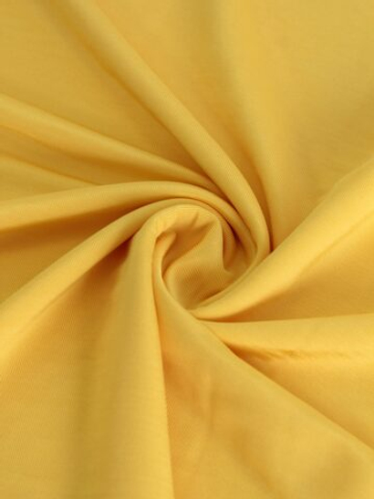 Микрофибра бельевая желтая матовая эластичная метражом Lauma (Латвия)