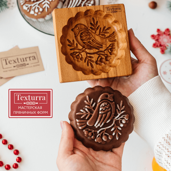 Пряничная форма Снегирь