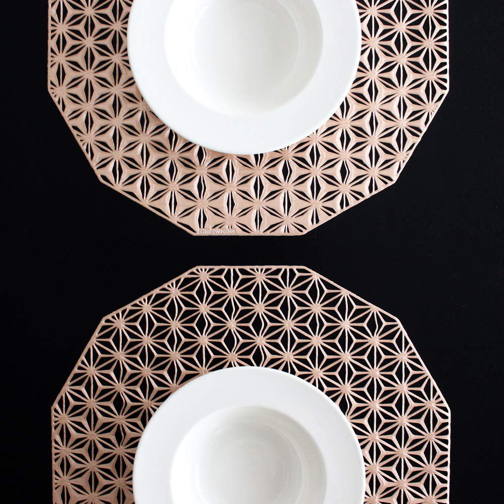 Салфетка подстановочная 36см Chilewiсh Kaleidoscope Pink Champagne 100488-002