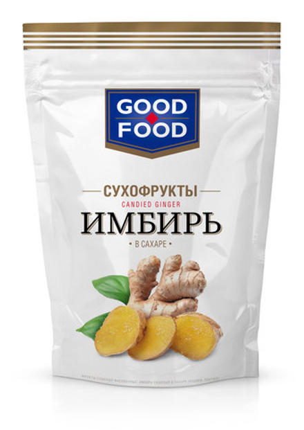 GOOD FOOD Имбирь в сахаре 130г