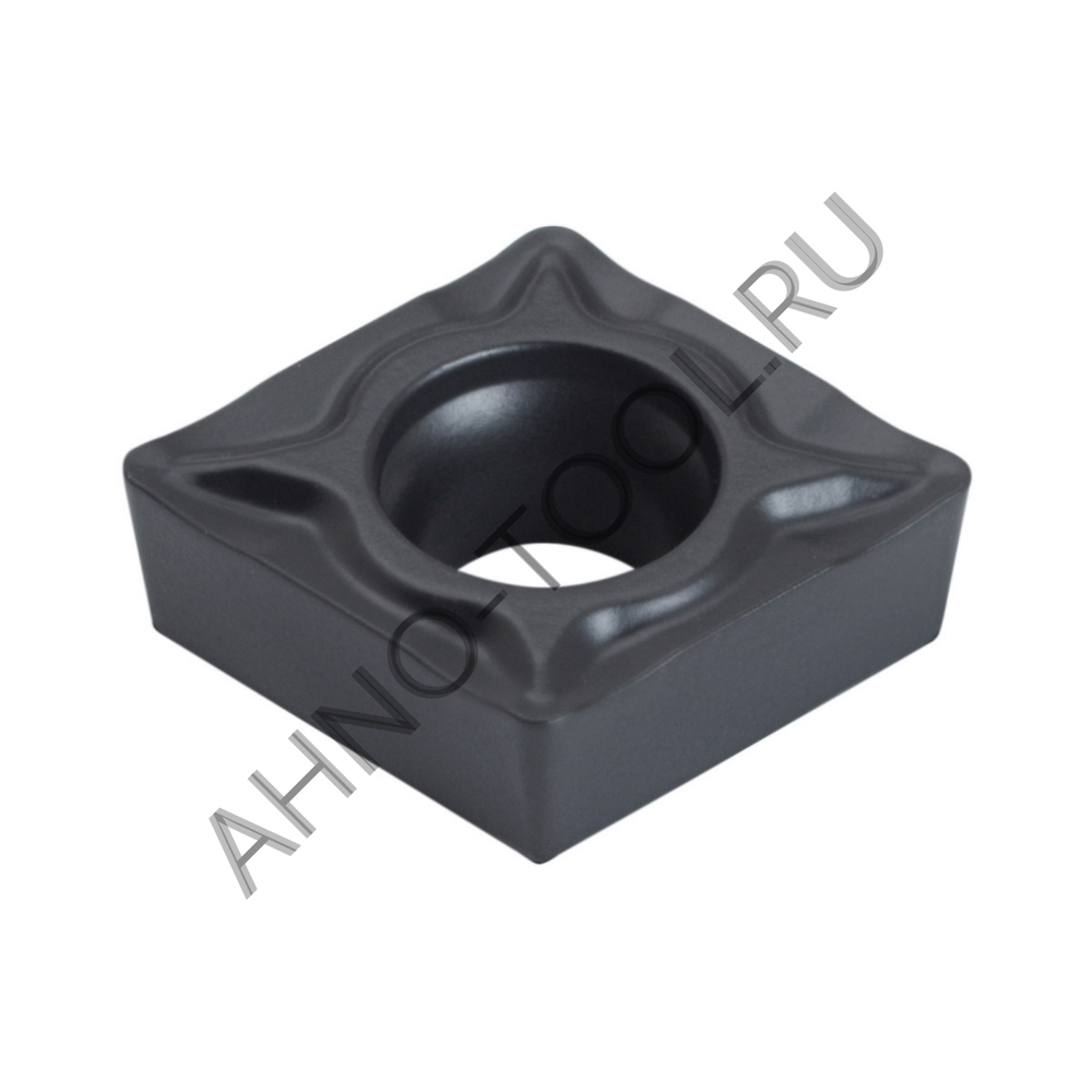 Пластина твердосплавная ISO CCMT060204-PSA ACP20B AHNO по стали, получистовая