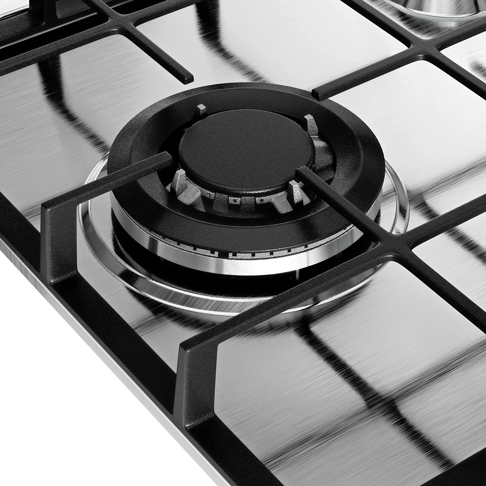 Встраиваемая газовая варочная панель Monsher MSG 43 Acier