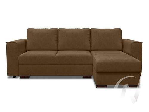 Диван угловой Атлант 2 (ДУ) LUMA 11 (коричневый)