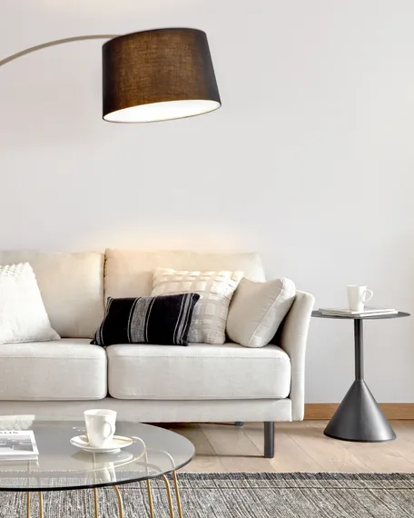 Торшер Juhe 210 см золото, черный мрамор