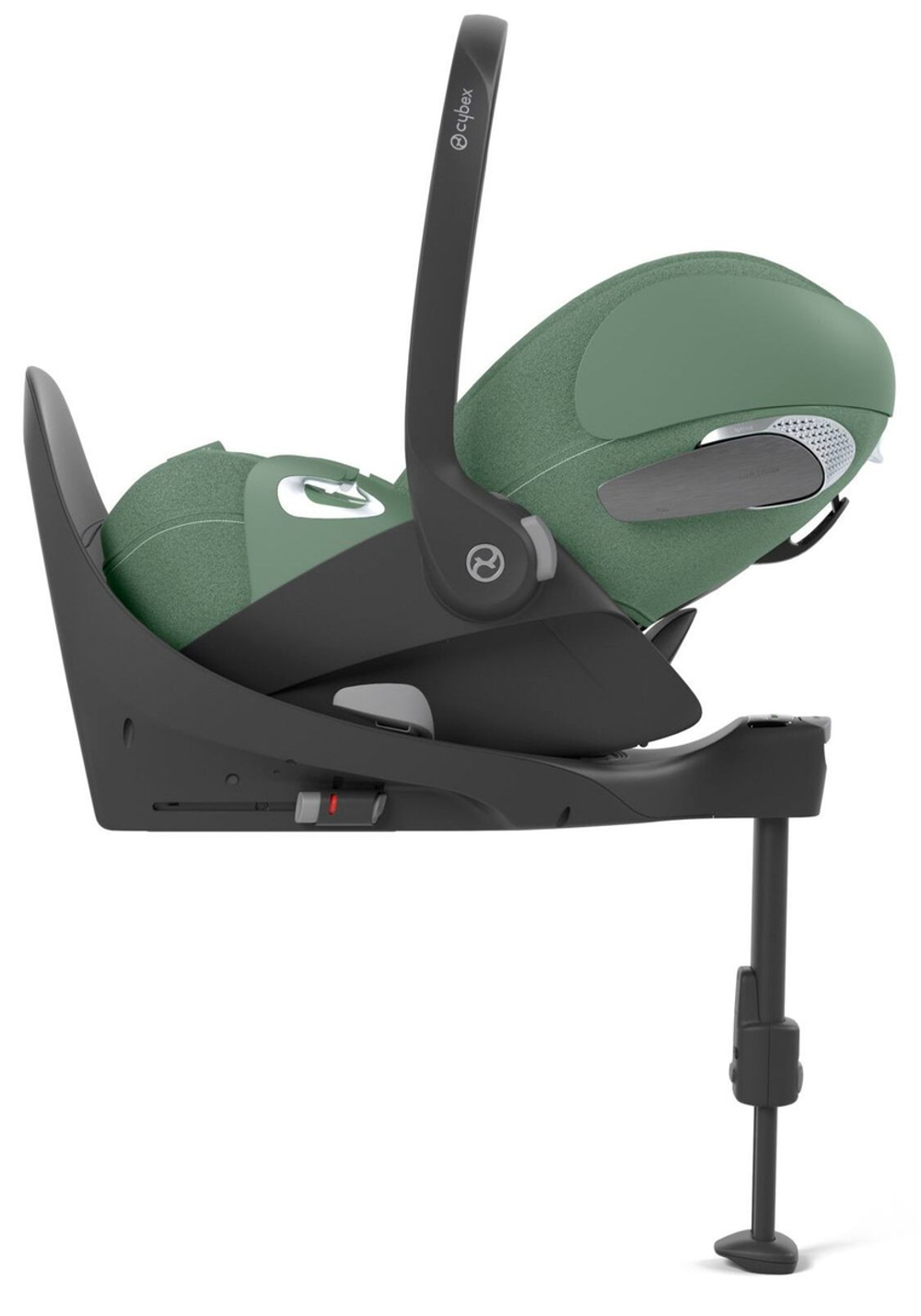 Коляска Cybex Balios S Lux TPE complete Cloud T Leaf Green Plus Base T 4 в 1 Chocolate Brown с дождевиками