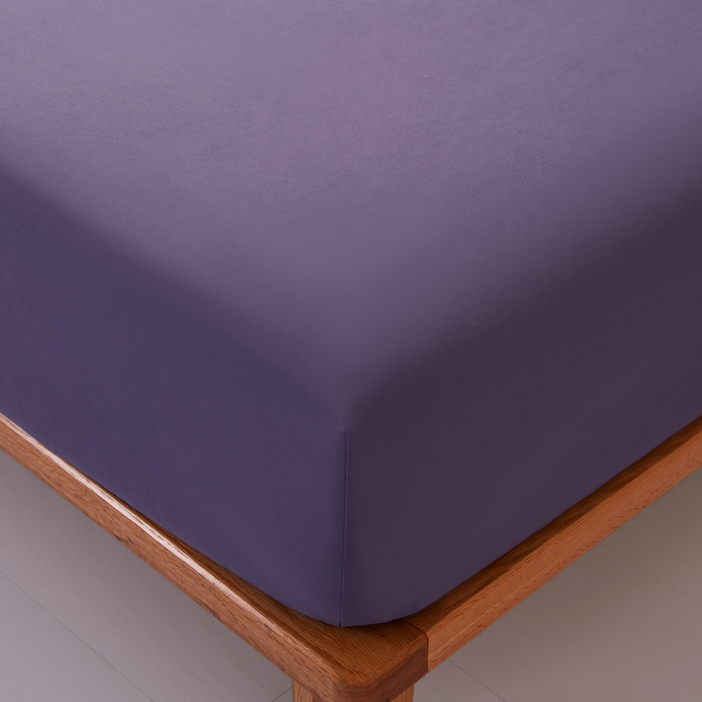 Комплект постельного белья Однотонный Сатин на резинке CSR051