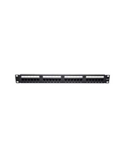 Патч-панель 19дюйм 1U кат.6 неэкранир. 24 порта RJ-45 Dual IDC TOKOV ELECTRIC TKE-PP-6-1U-24P-UTP