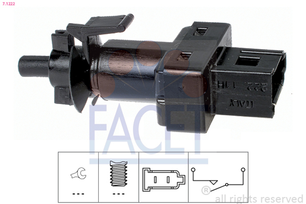 FACET - 71222-FAC - Stop Light Switch