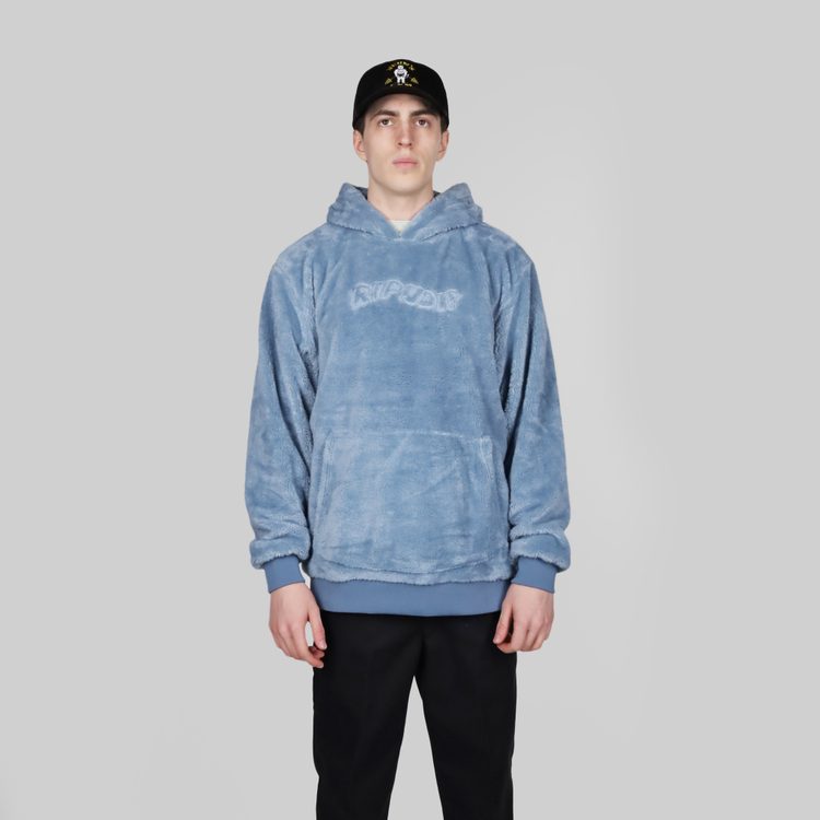 Толстовка мужская Ripndip Waves Sherpa Hoodie артикул:RND9910 - купить в магазине Дайс