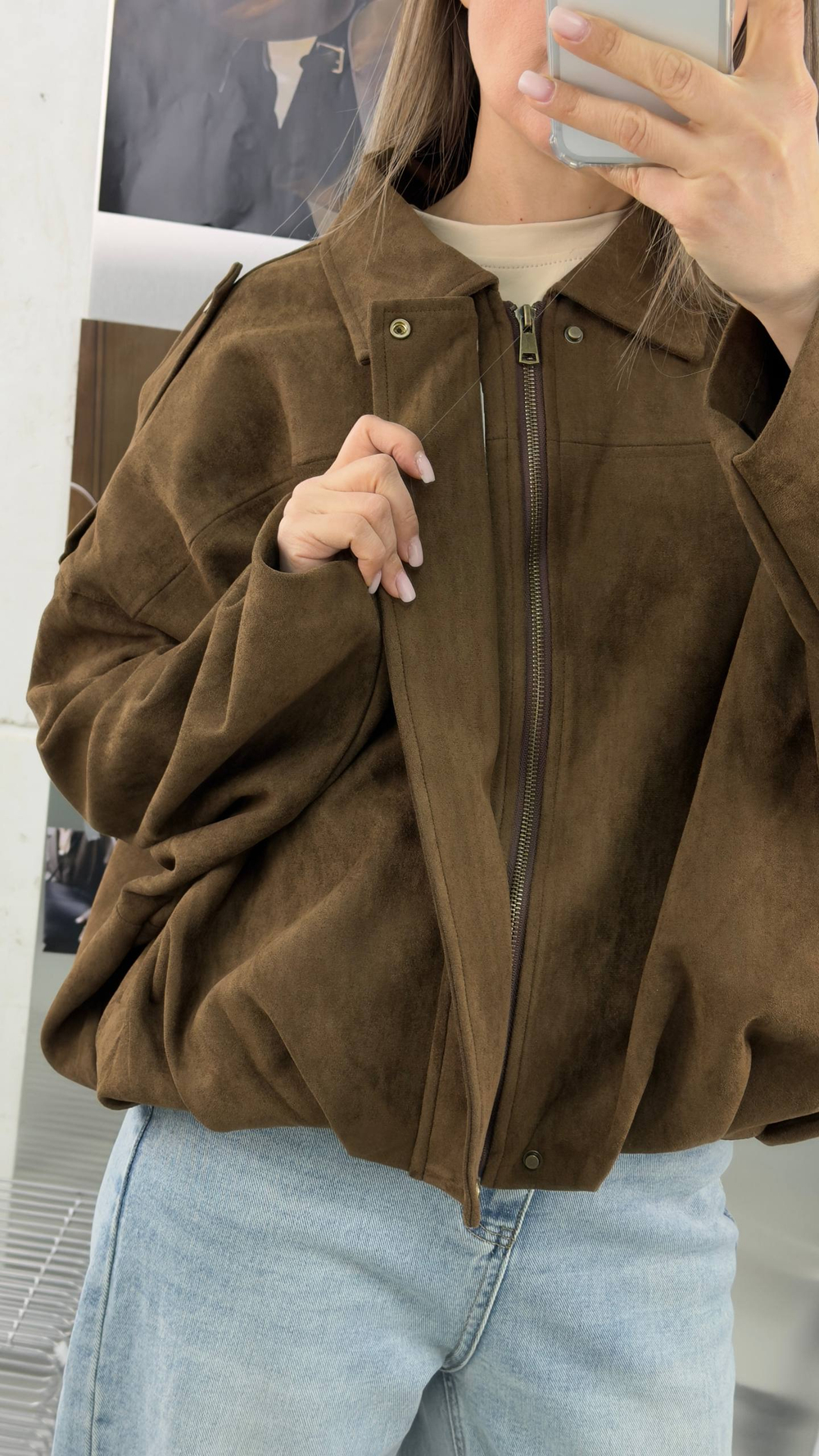 Куртка женская арт. 800 цвет "коричневый"