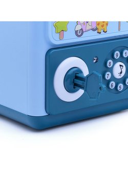 Игрушка Копилка Жирафик, цвет голубой (5962A)