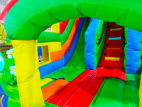 Надувной батут-горка «Славянский», 6x4x4.5 м