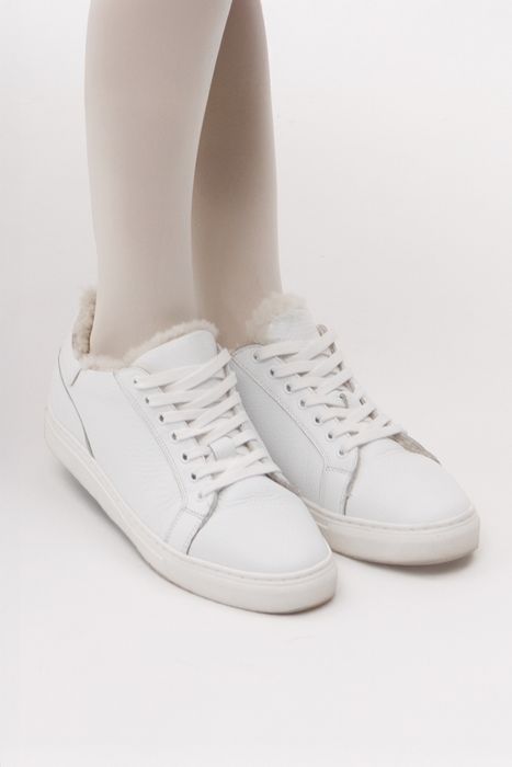 КЕДЫ С МЕХОМ НИКС МОЛОЧНЫЙ