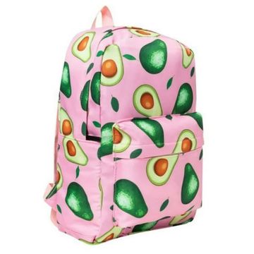 Рюкзак "Авокадо" розовый