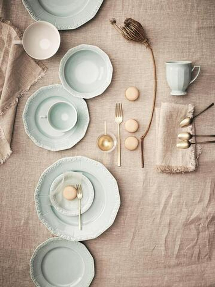 Тарелка обеденная Rosenthal Maria en Vogue Mint, фарфор, 27,7 см, зелёная