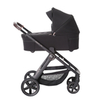 Детская коляска 3 в 1 Espiro Only 2025 и автокресло Pi Black 410 stylish black/Чёрный (Black 110)