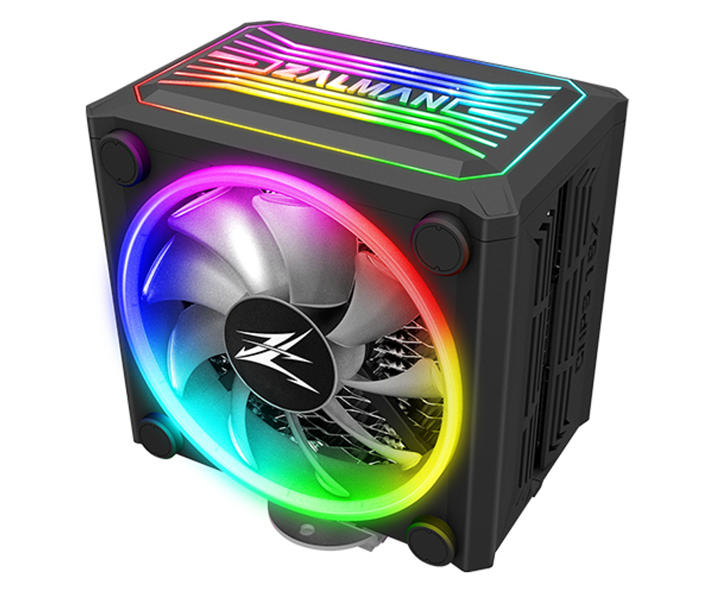 Устройство охлаждения(кулер) Zalman 16X Black ( CNPS16X Black ) RGB Led