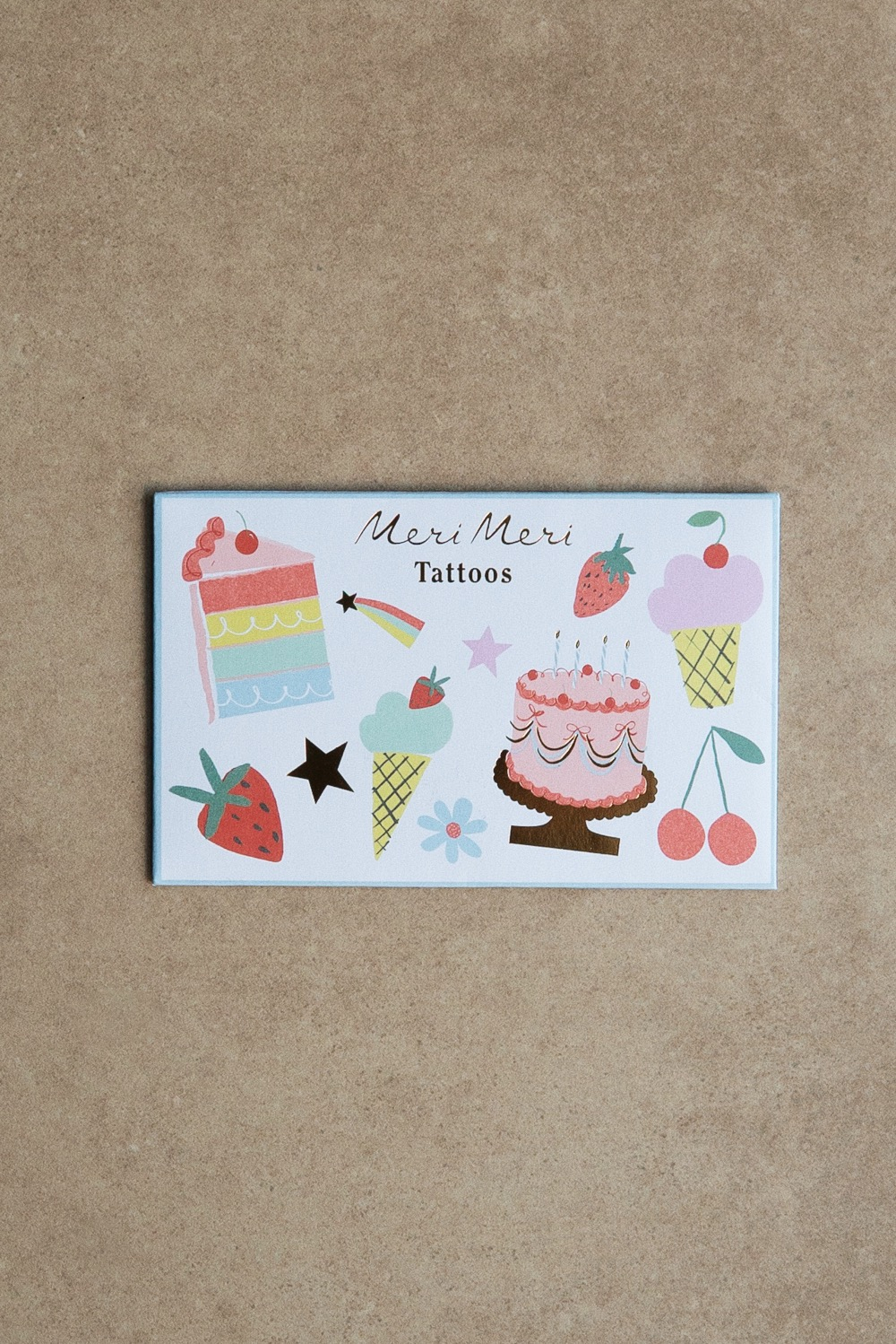 Переводные татуировки День Рождения (в наборе 24 шт)