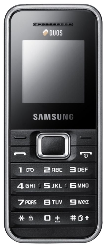 Samsung GT-E1182 серебристый