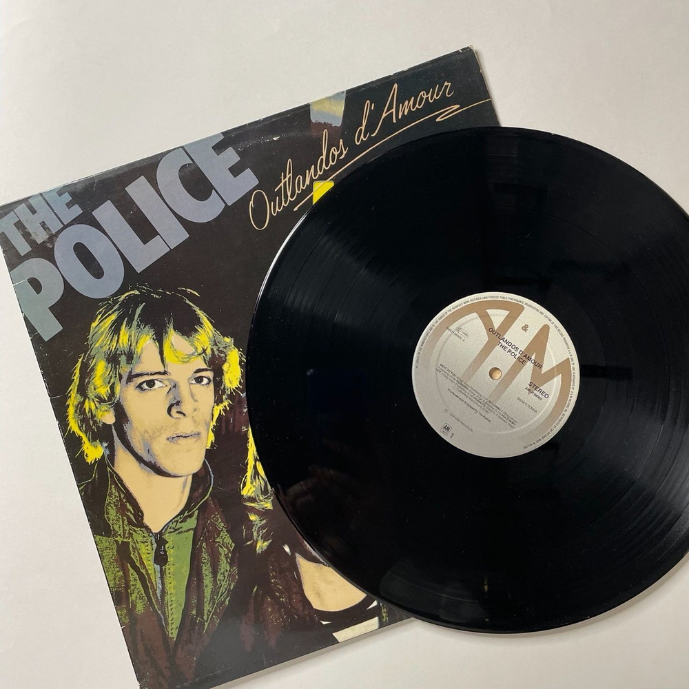Винтажная виниловая пластинка LP The Police Outlandos D'Amour (Holland 1978)