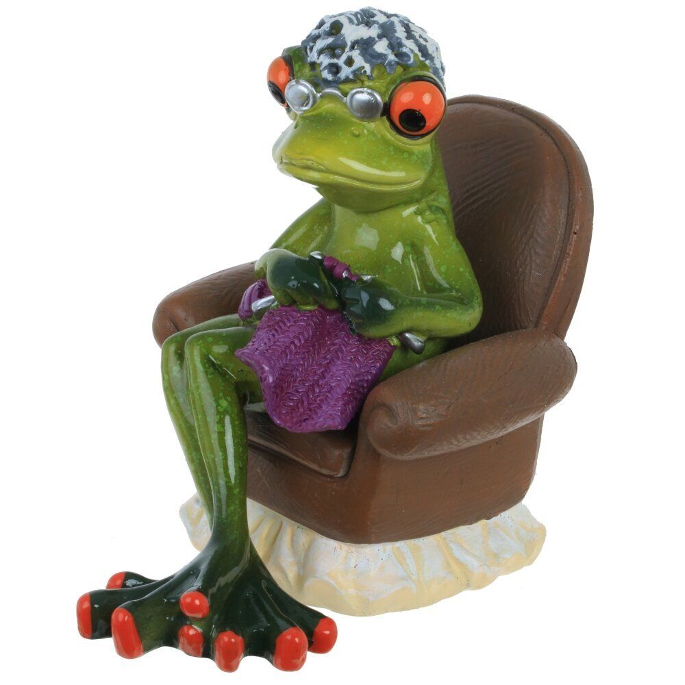 GAEM Фигурка декоративная "Лягушка", L8 W13 H10 см, 2в.