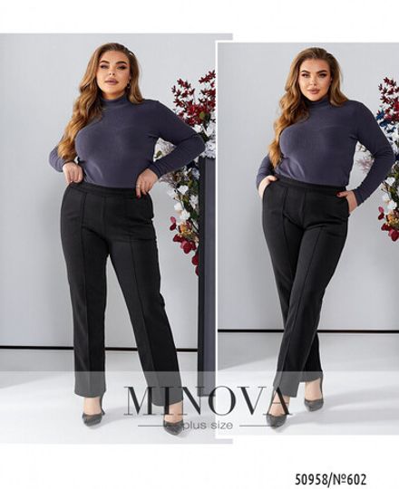 Брюки 602-черный Minova Фото 1