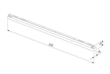 Трековый магнитный светильник LED 24W 4000K a071852 85527/01 латунь Brass Line Magnetic Elektrostandard