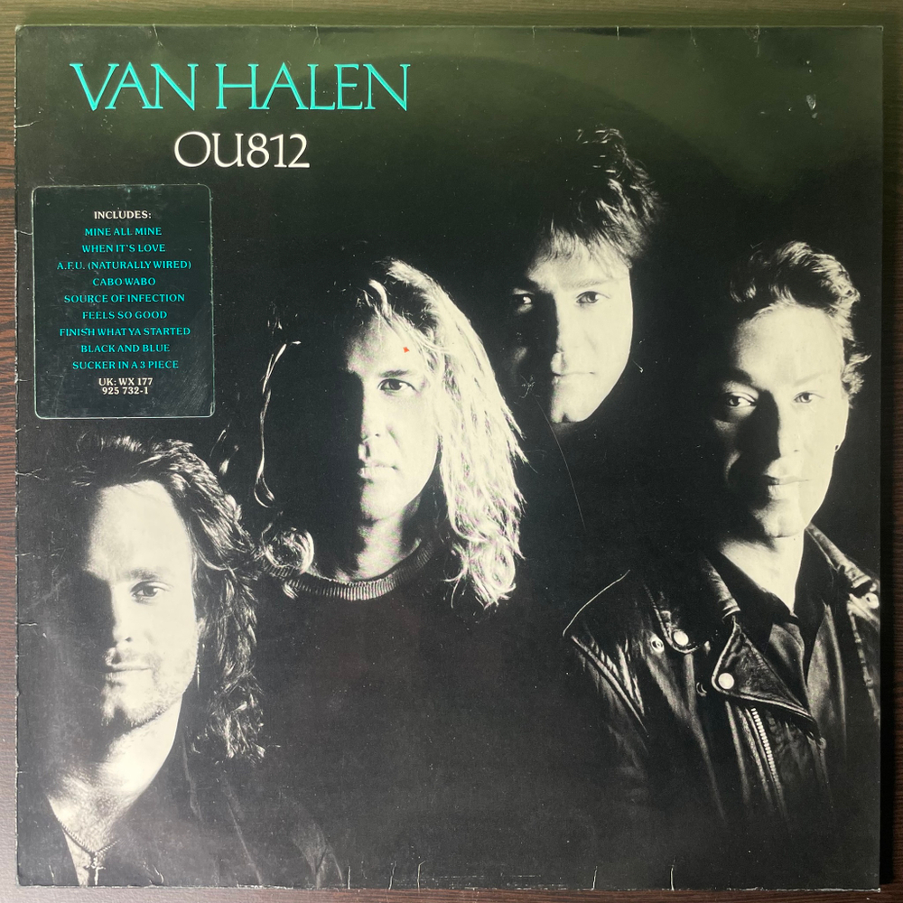 Van Halen ‎– OU812 (Европа 1988г.)
