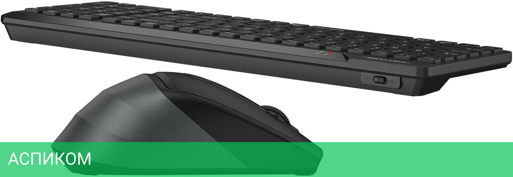 Набор периферии A4Tech Fstyler FG2400 Air 2 Black