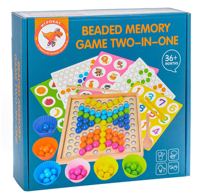 Развивающая игрушка мозаика сортер 4 в 1 "Умные шарики" 3+ Игрокат