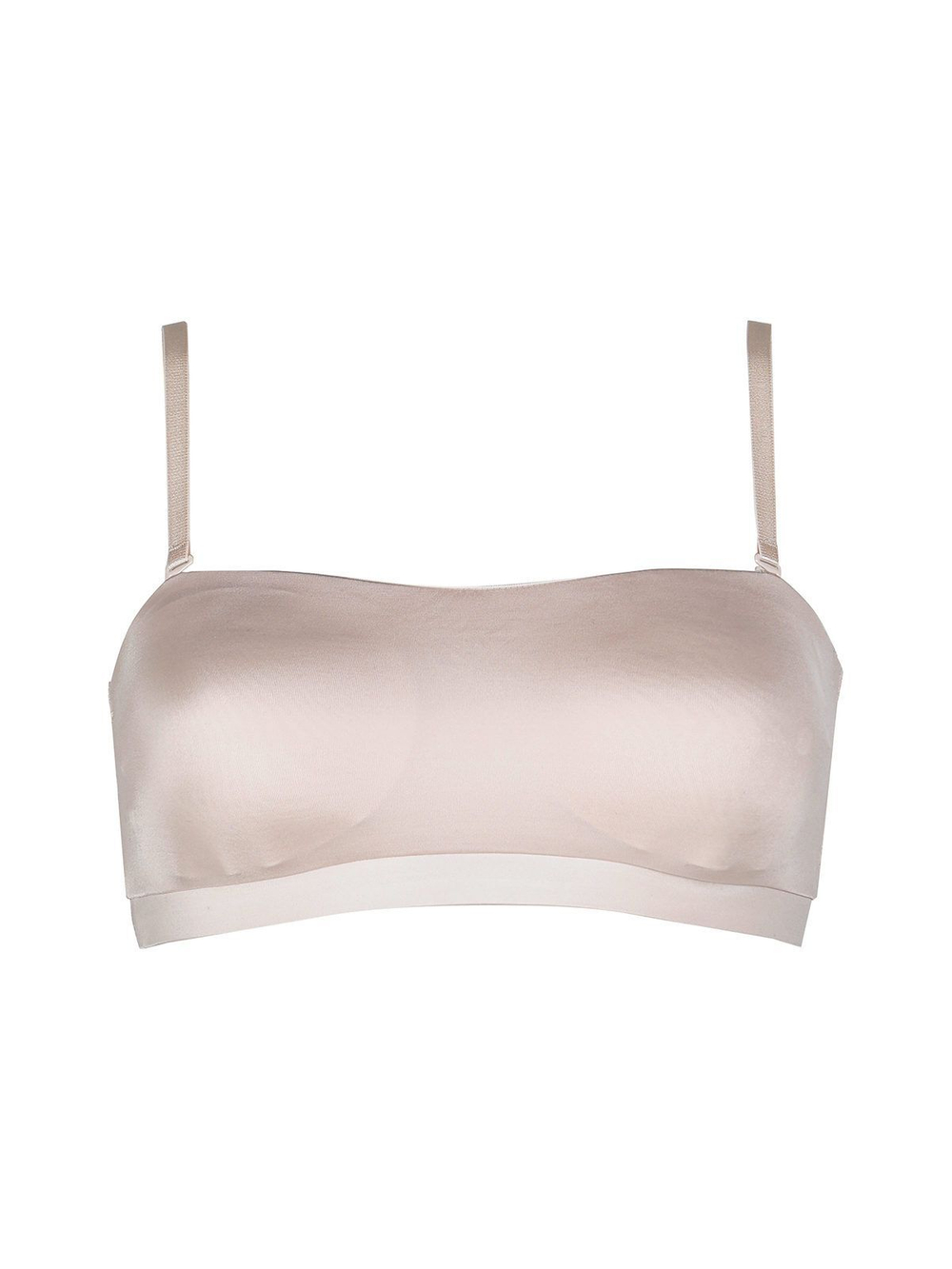 Топ со съемными чашками и бретелями (Размер: 2B) (Цвет: кремовый)