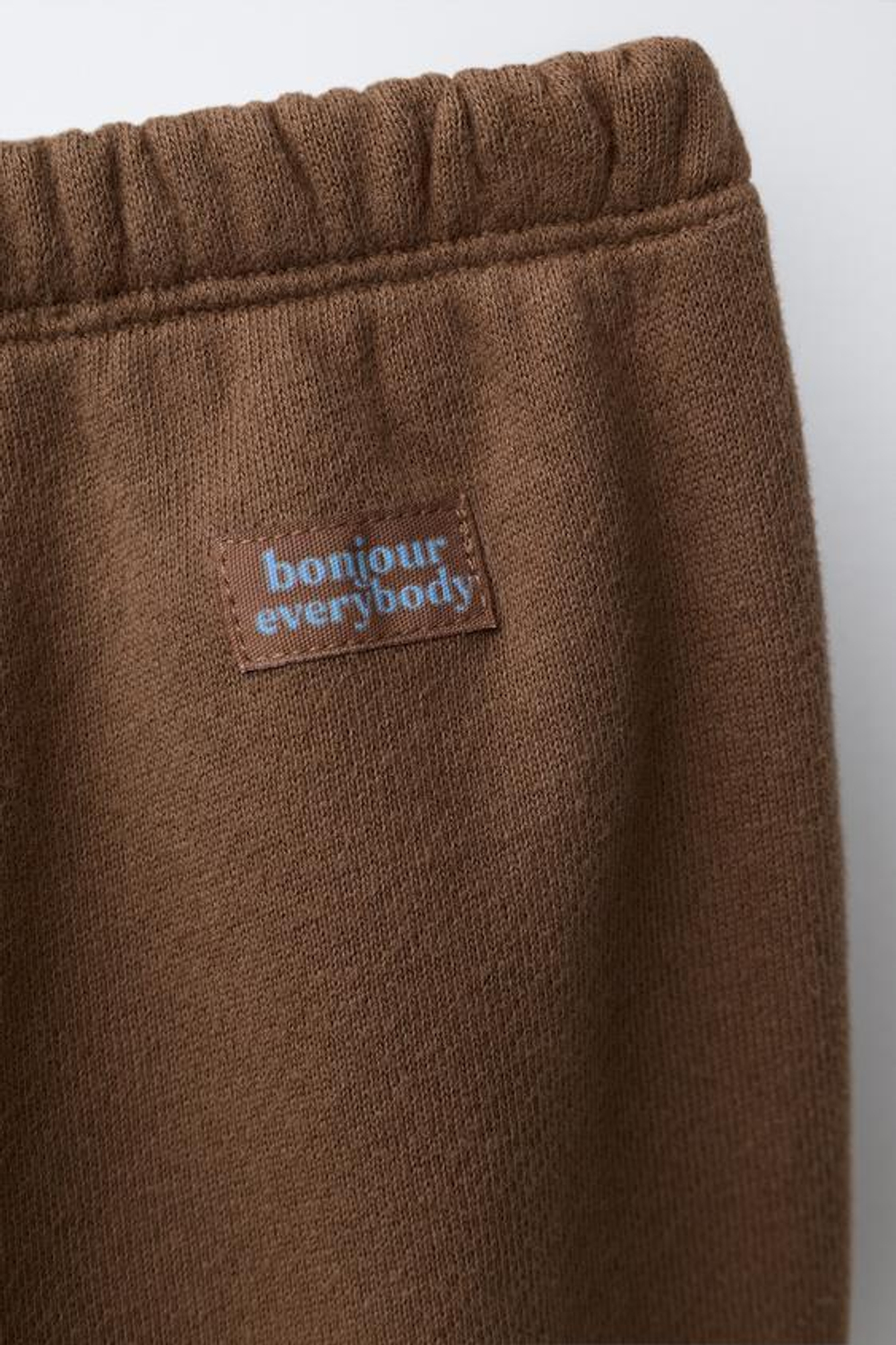 ZARA БРЮКИ-ДЖОГГЕРЫ С ЭТИКЕТКОЙ, КОРИЧНЕВЫЙ