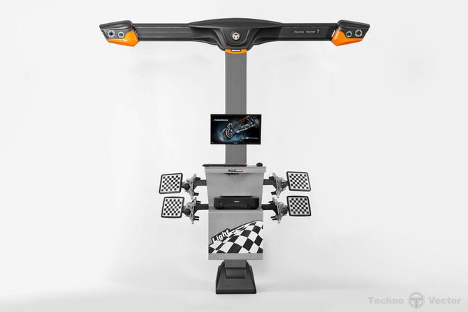 ТехноВектор (7204 TAS) стенд сход-развал 3D