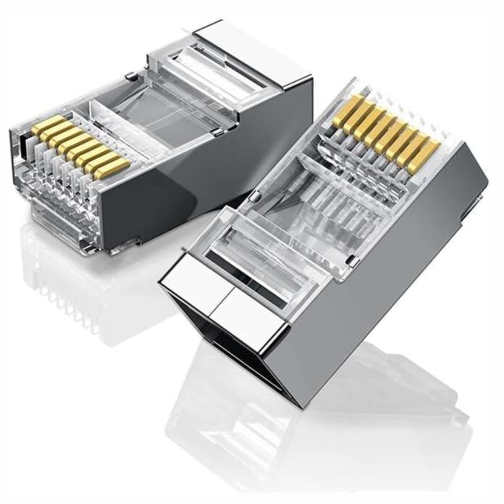 Коннектор RJ-45 (UTP) CAT 6, 100шт., Ugreen 50248