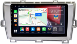 Магнитола для Toyota Prius 30 2009-2015 (левый руль, рамка серебро) - Canbox 9211 Qled, Android 10, ТОП процессор, SIM-слот