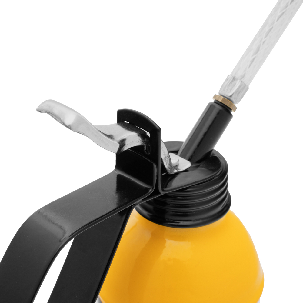 Масленка-нагнетатель, металлический корпус, 0,2 л, гибкий наконечник Denzel