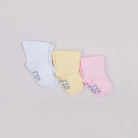 Комплект носочков "Нарцисс/Роза/Молоко" 0+