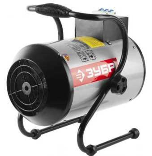 Пушка электрическая тепловая ЗУБР 1,5-3kW, ЗТПЭ-3.0-НА