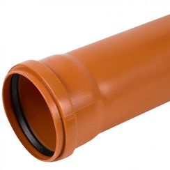Труба однораструбная D 200 д/наруж.канализации