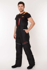 Зимний мужской костюм-поплавок TritonGear Skif -40 (Таслан) Красный/Чёрный