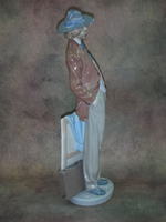 Статуэтка. Фарфор. Странствующий художник. Lladro. Испания