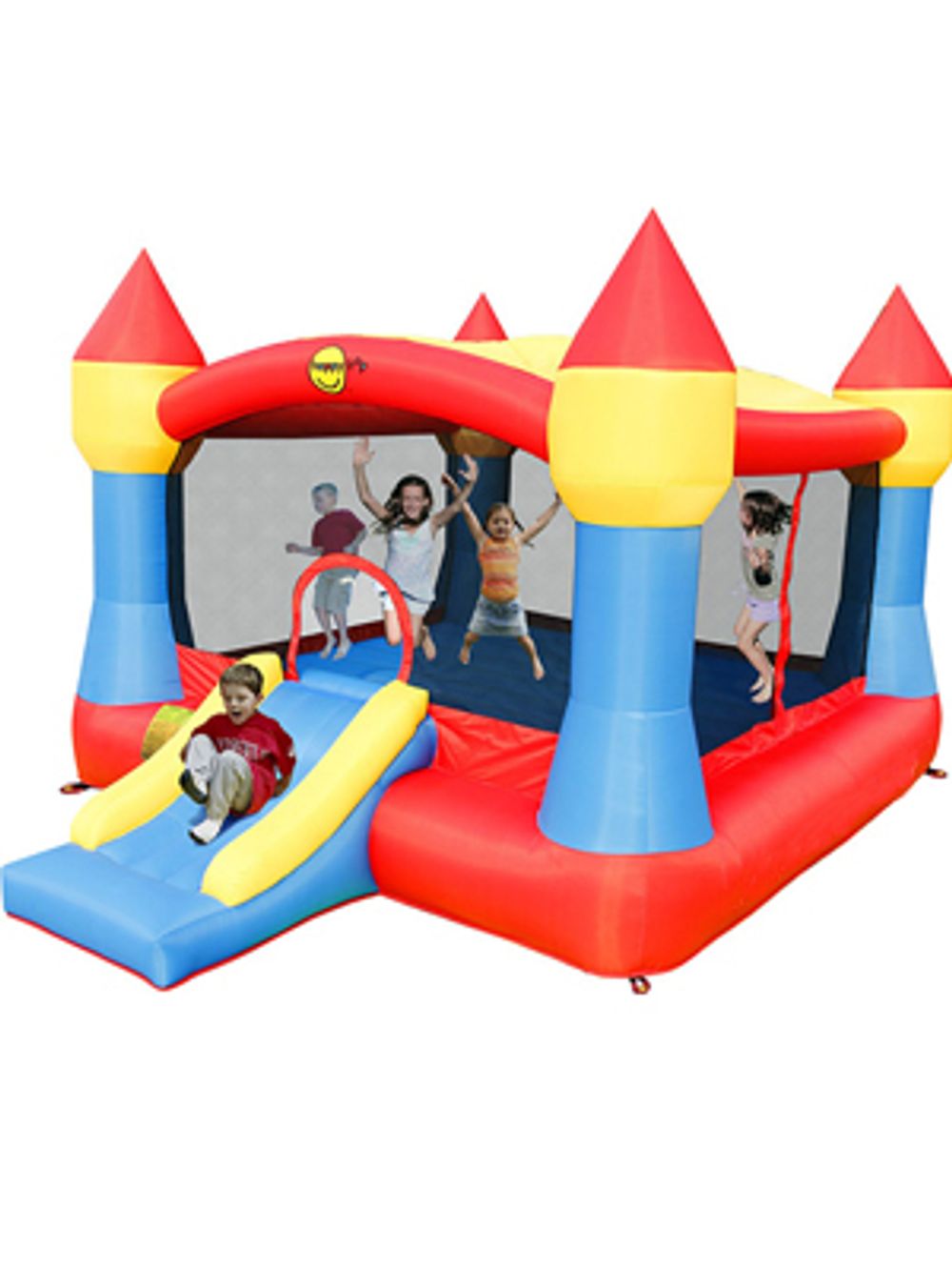 Батут с горкой Супер Джамп 9217N