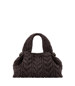 POLENE СУМКА NUMERO NEUF MINI, КОРИЧНЕВЫЙ