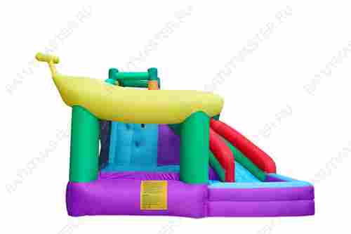 Батут для детей на дачу "Фруктовый рай" 3*3*2,5 м